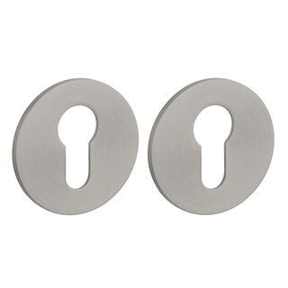 STERK Zylinderplatten OVAL 1711 – Ultradünn 3 mm – Basaltgraues PVD