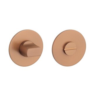 STERK Ultra thin toilet set OVAL 1712 - 3 mm - Copper PVD