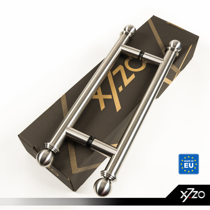 X7.ZO Paar massieve RVS deurgrepen Z42 - Ø40mm