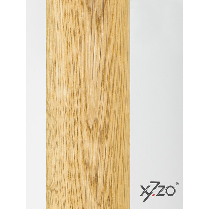 X7.ZO Einzelner Holztürgriff Z41 EBS – Eiche / Schwarz – 30/80/500 mm