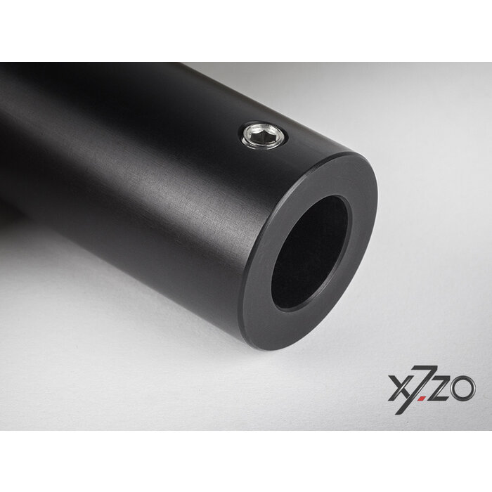 X7.ZO Einzeltürgriff Z25 – Eiche/Schwarz – 50/390/490 mm