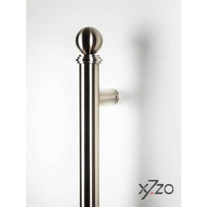 X7.ZO Enkele massieve RVS deurgreep Z42 - Ø40mm