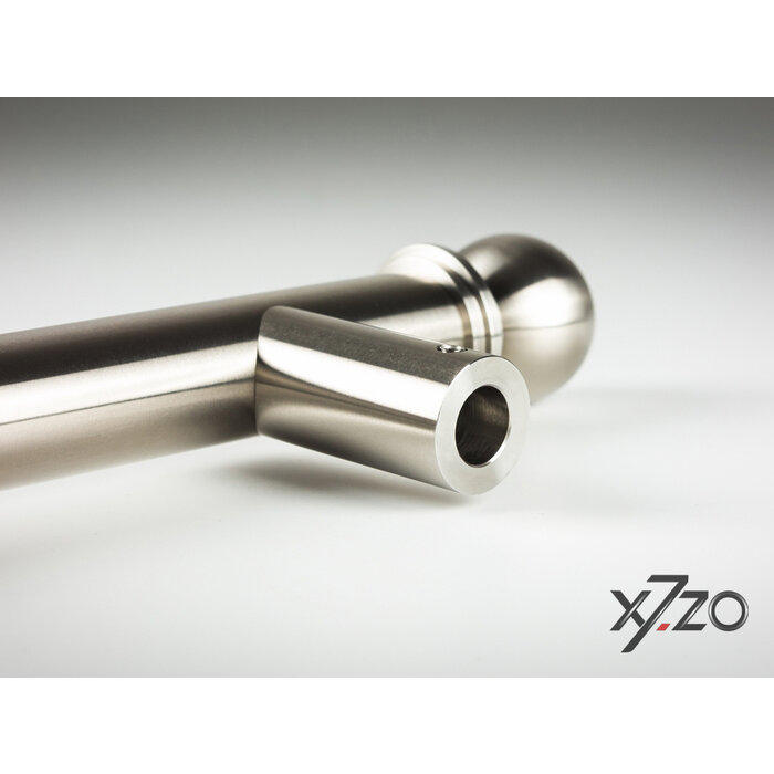 X7.ZO Einzelner Türgriff aus massivem Edelstahl Z42 – Ø40 mm