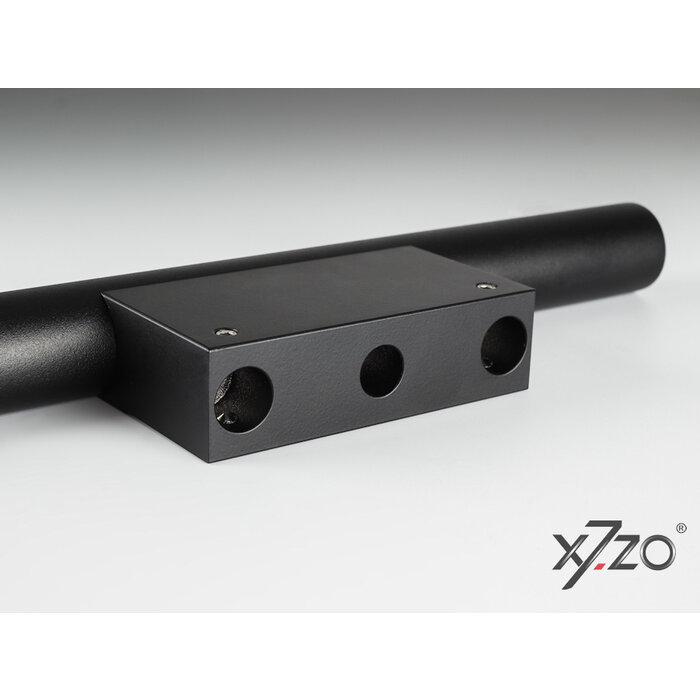 X7.ZO Enkele RVS deurgreep Z41 WBS - Eikenhout / Zwart - 30/80/500mm