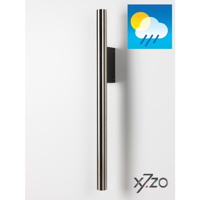 X7.ZO Poignée de porte simple design en inox Z41 BS - 30/80/500mm