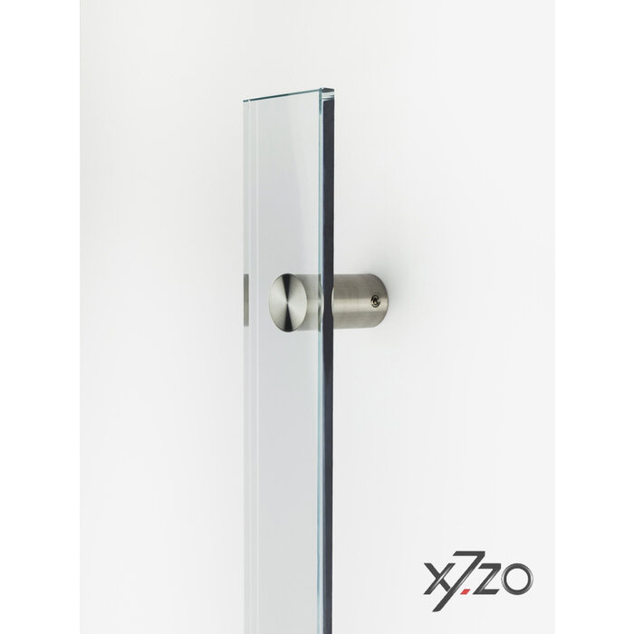 X7.ZO Design door handle Z22 - Glass / stainless steel -300/500 mm