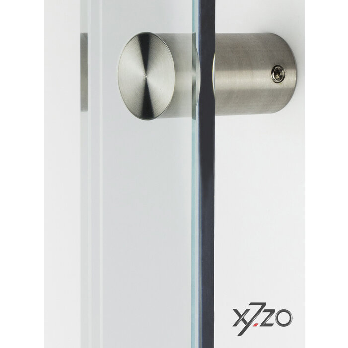 X7.ZO Design deurgreep Z22 - Glas / RVS -300/500 mm