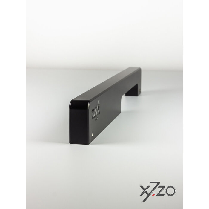 X7.ZO Poignée de porte simple design noire Z30B en aluminium massif - 28/450/490