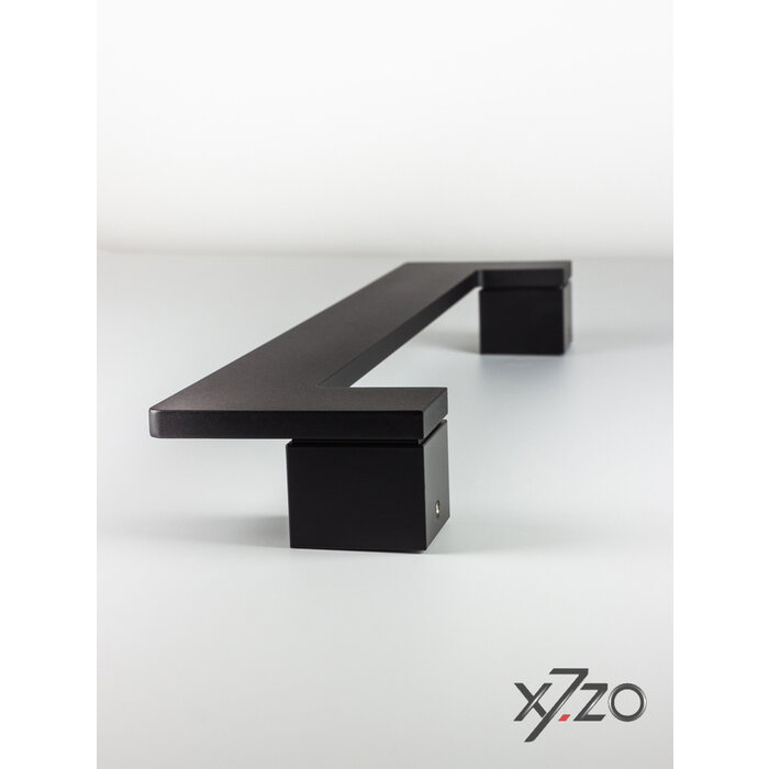 X7.ZO Single black design door handle Z32 made of solid stainless steel - 50/450/499