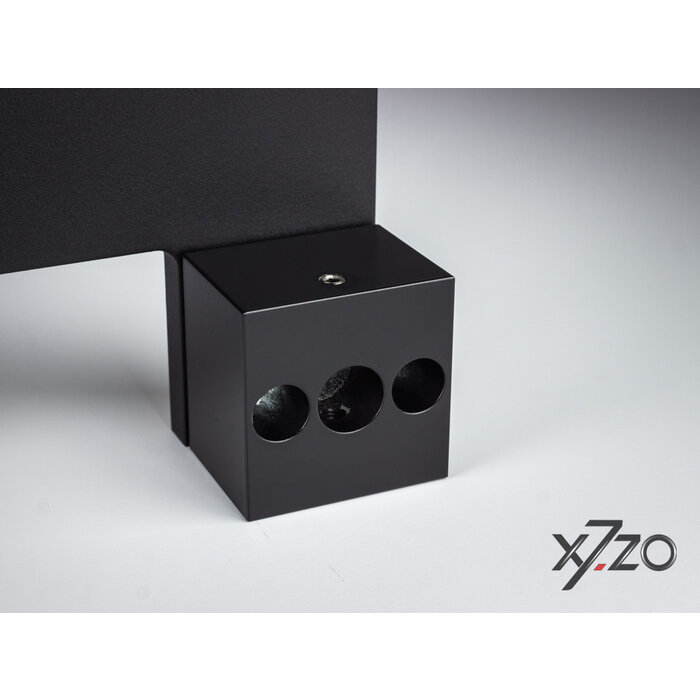 X7.ZO Poignée de porte simple design noire Z32 en acier inoxydable massif - 50/450/499