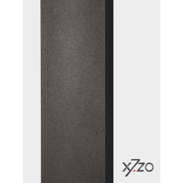 X7.ZO Poignée de porte simple design noire Z32 en acier inoxydable massif - 50/450/499