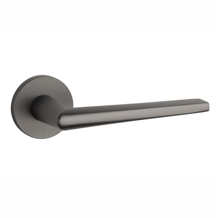 STILE Titanium Aluminum Stile door handles SALTA Ø 54x7 mm