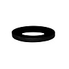 HDD Ring voor paumel 80x80x2,5 1mm zwart