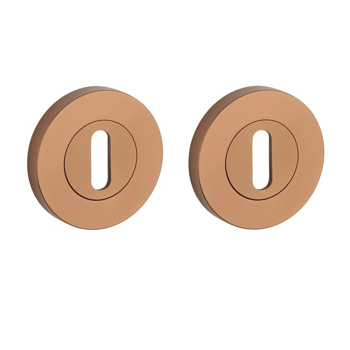 STERK Paar sleutelplaatjes 1710 OVAL PRO 8MM  - koper PVD