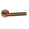 STERK STRONG door handles OVAL 1741 pro 8mm - Class 4 - matt copper PVD
