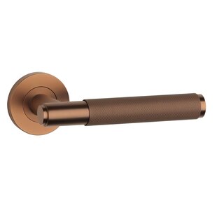 STERK STRONG door handles OVAL 1741 pro 8mm - Class 4 - matt copper PVD