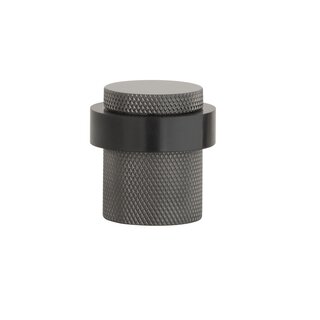 STERK Butée de porte 1721 - sol Ø 38x40 mm - PVD Basalte - Coupe transversale