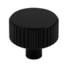 I.B.E. Meubelknop LINES -  rond 30 mm - mat zwart