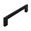I.B.E. Furniture handle LINES - matt black - Round