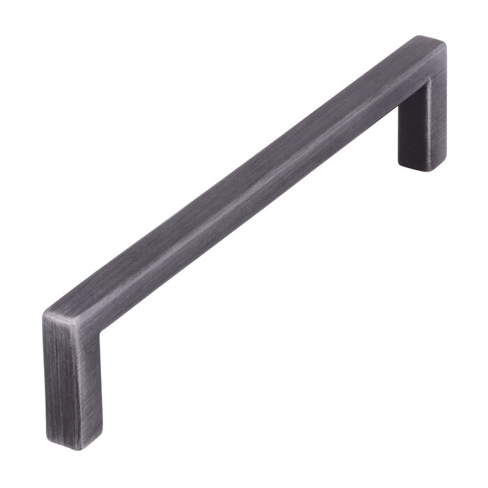 I.B.E. Furniture handle U-square - iron brushed effect