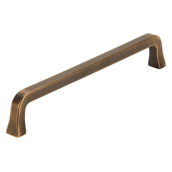 I.B.E. Furniture handle TRUMPET - antique brass brushed