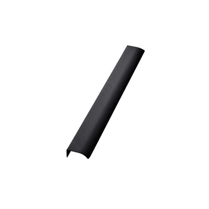 Furnipart Furnipart Eckgriff EDGE STRAIGHT mattschwarz