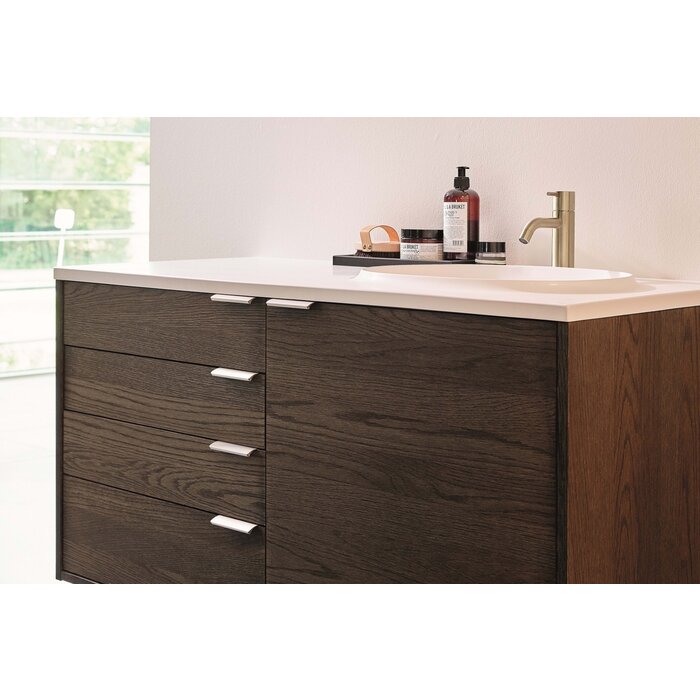 Furnipart Furnipart Poignée d'angle EDGE STRAIGH - Aspect acier inoxydable