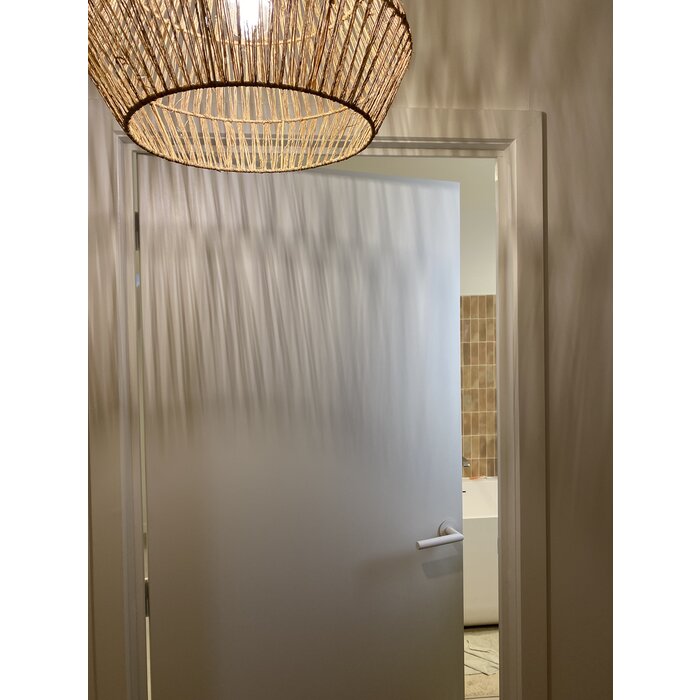 STERK Poignées de porte blanc mat OVAL 1750 avec rosaces ultra fines de 3 mm