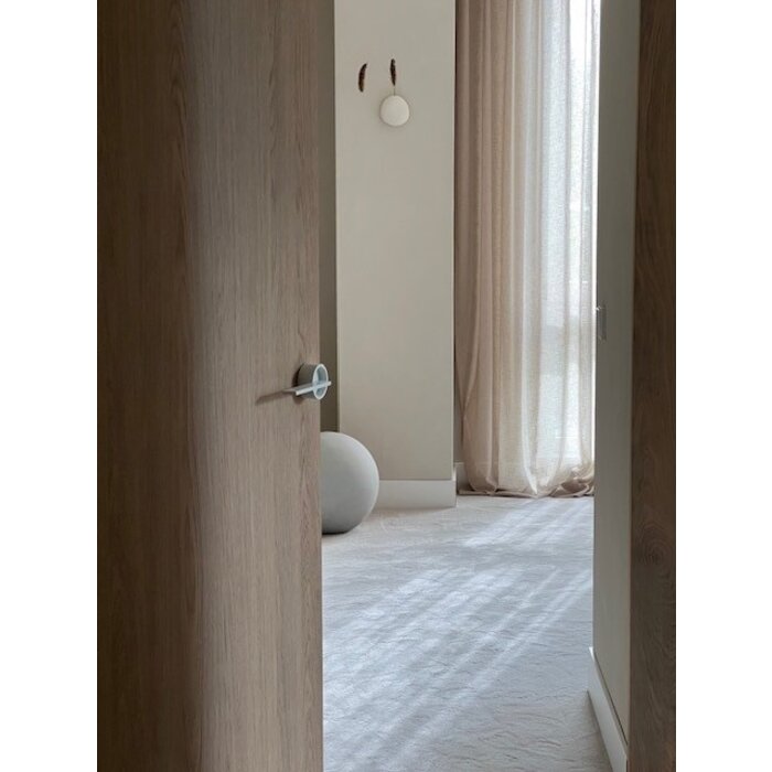 DnD Exclusive white door handle TIMELESS with key plates