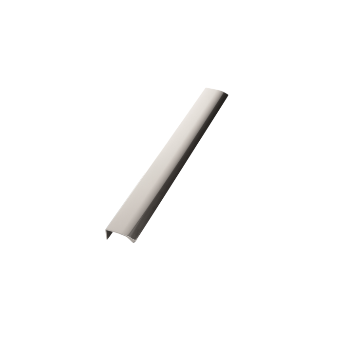 Furnipart Furnipart Eckgriff EDGE STRAIGH – Klar eloxiert