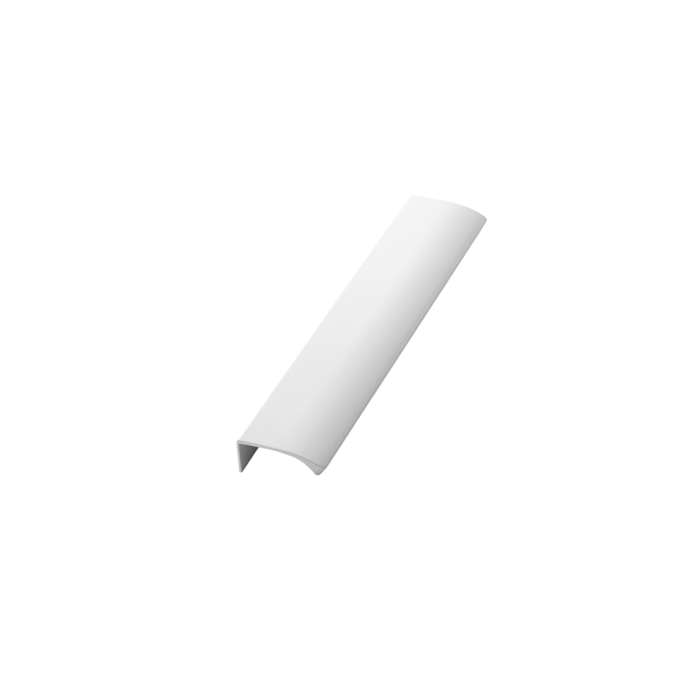 Furnipart Furnipart Hoekgreep EDGE STRAIGH - Wit (RAL 9010)