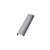 Furnipart Hoekgreep EDGE STRAIGHT - Geborsteld antraciet