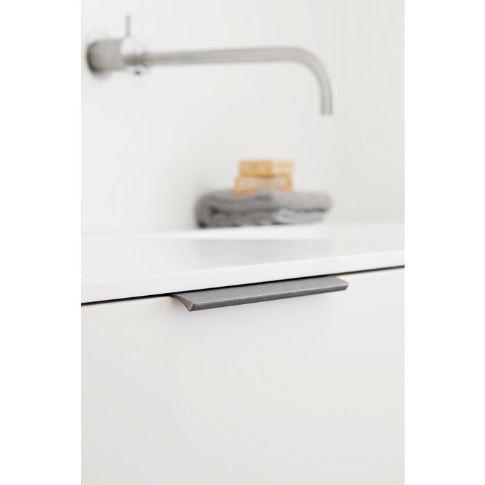 Furnipart Furnipart Eckgriff EDGE STRAIGH - Gebürstetes Anthrazitgrau