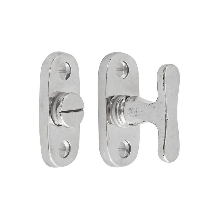 Dauby WC garnituur  PBTC 1 wit brons (WB)- ovaal