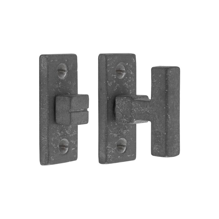 Dauby WC-Armatur PBTC Q Rohmetall (RM) - rechteckig