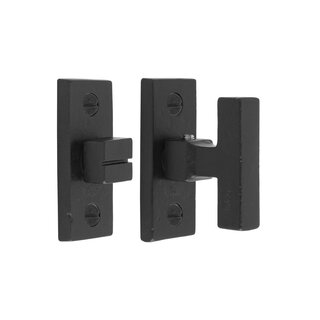 Dauby Toilet fitting PBTC Q aged iron - BLACK (VO)