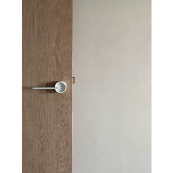 DnD Exclusieve  witte deurklink TIMELESS met sleutelplaatjes