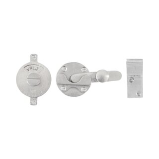 Dauby Toilet fitting-RETRO with hook matt white bronze (WBS) "NL/FR"