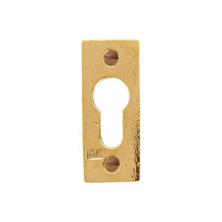 Dauby 1 Stück PZ ROSETTE PBTC Q Rohbronze poliert (RBP) 30x68mm