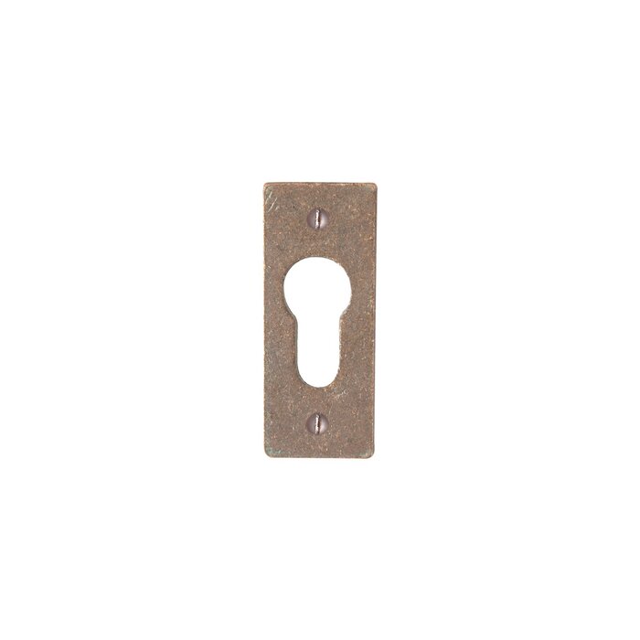 Dauby 1 Pièce PZ -ROSET PBTC Q bronze brut (RB) 65x28mm - Rectangulaire