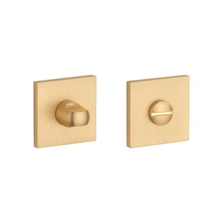 Aprile Aprile WC-Garnitur quadratisch 53x53x7 mattgold