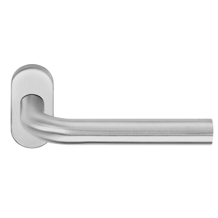 Formani Oval Formani door handles Basics LB3-19 IN - matt stainless steel