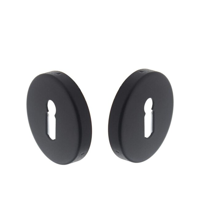 Intersteel Paire de Rosaces Intersteel avec structure noire en trou de serrure