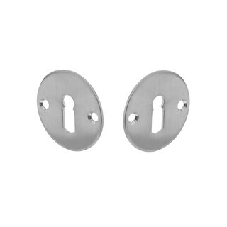 Intersteel Intersteel sleutelplaatjes rond plat 50x2mm RVS