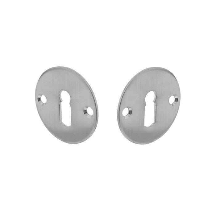 Intersteel Paar Intersteel sleutelplaatjes rond plat 50x2mm RVS