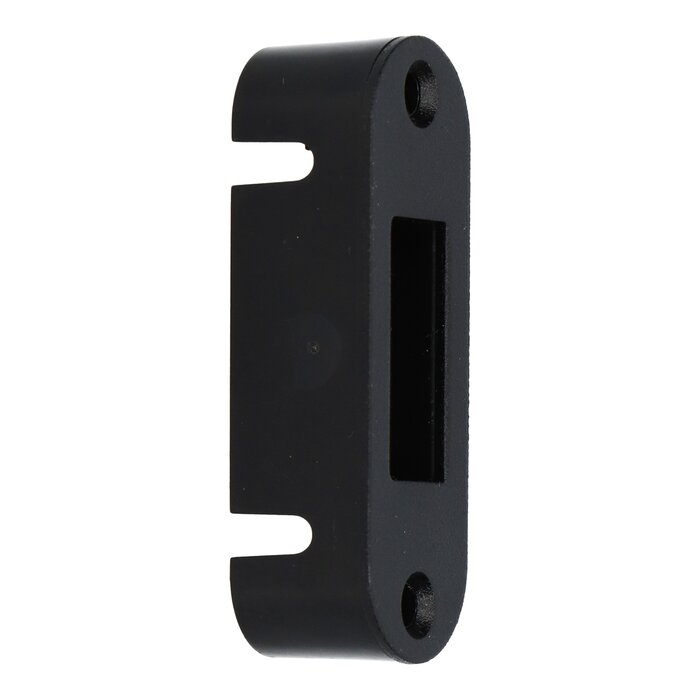 Assa Abloy Afgeronde magneet sluitkom SK1255/73 uit kunststof met zwarte sluitplaat