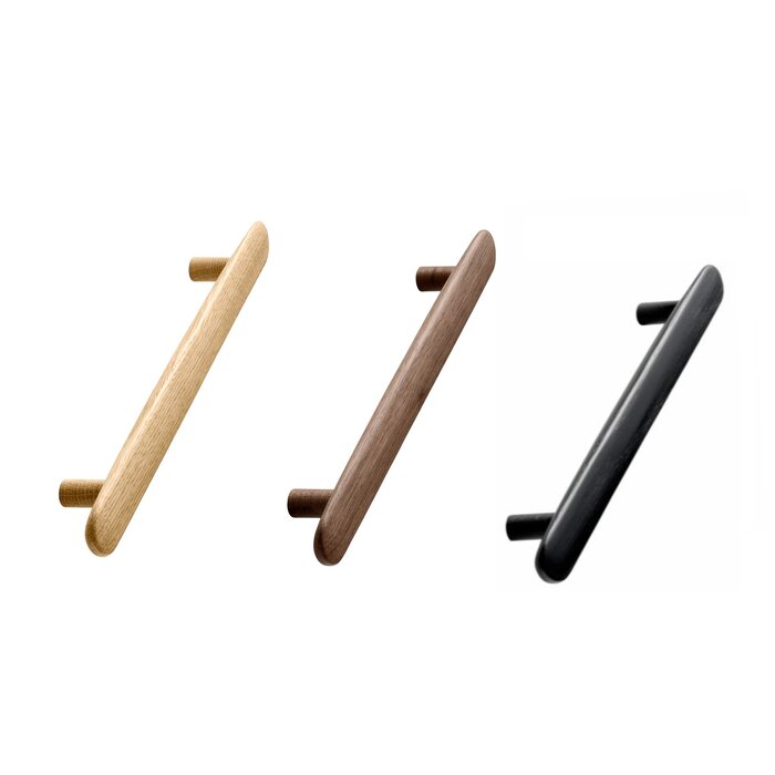 Furnipart Furnipart furniture handles BRUTUS - Wood - Lacquered