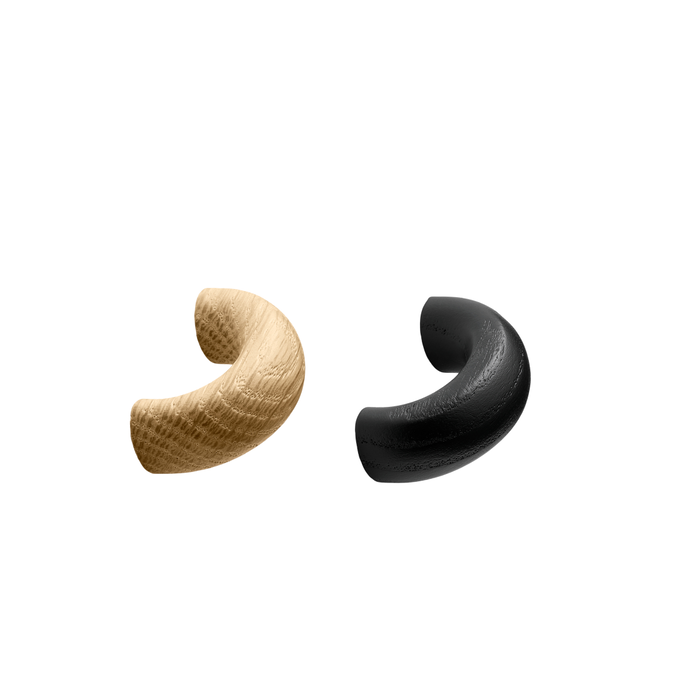 Furnipart Furnipart furniture handle BULLA - Wood - Lacquered