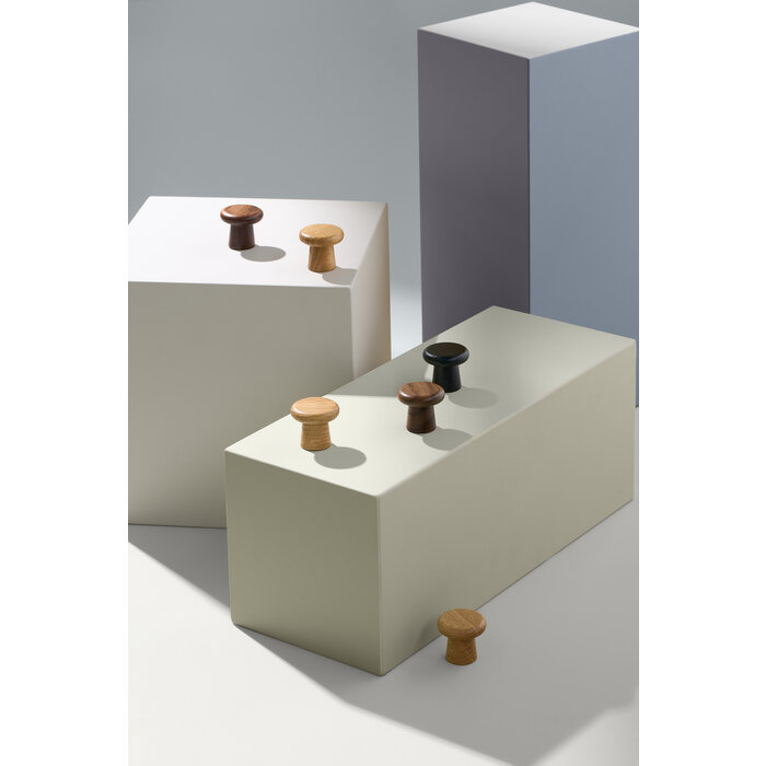 Furnipart Furnipart furniture knobs CLASSIS - wood - lacquered