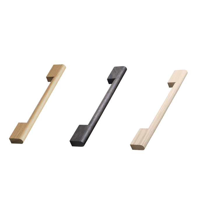 Furnipart Furnipart furniture handles FORTIS - wood - lacquered/unlacquered